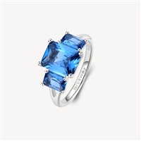 Anello Brosway Donna FANCY FREEDOM BLUE in Argento Zirconia FFB75C - FFB75C